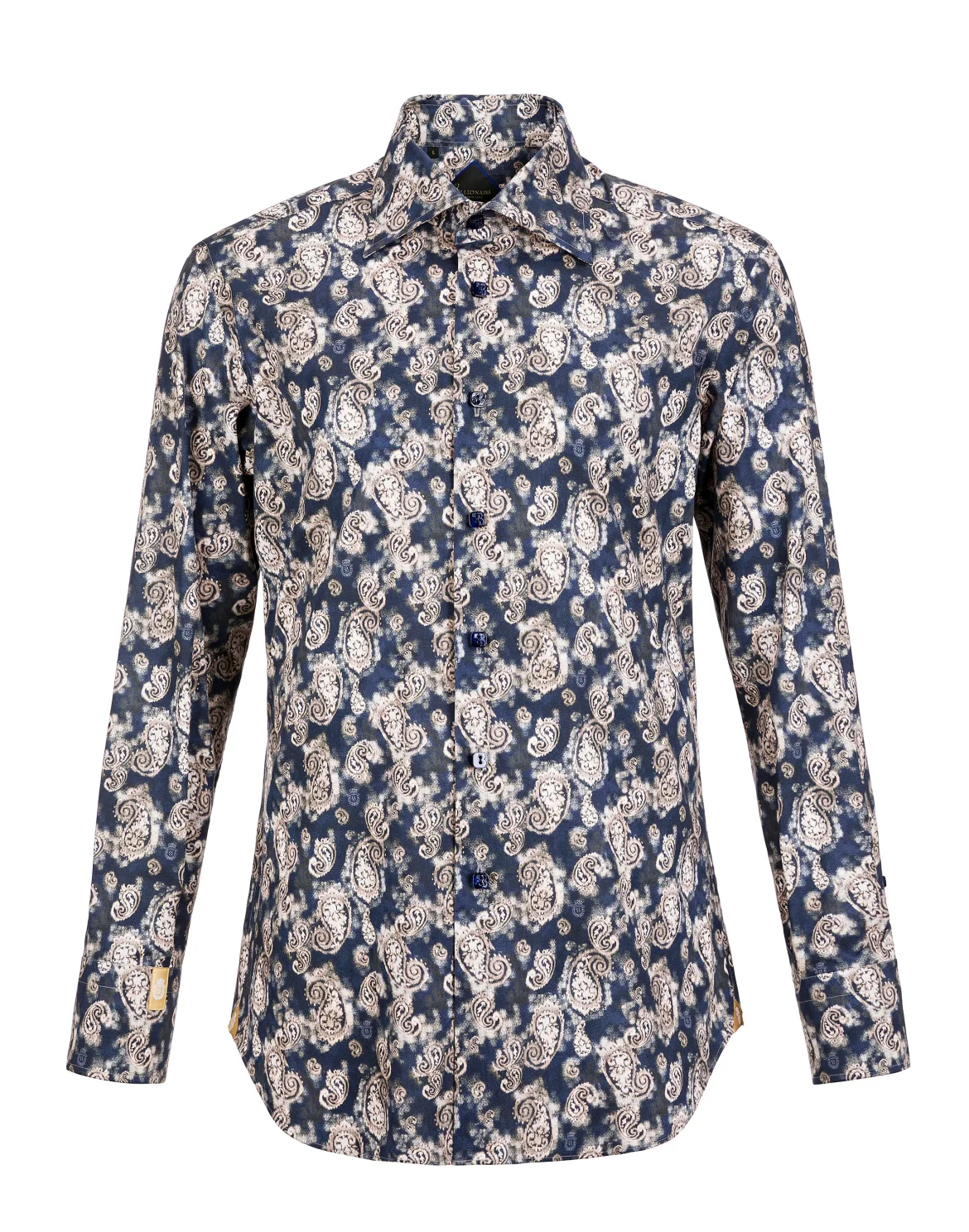 Shirt Silver Cut LS "Jorge", цвет: Черный