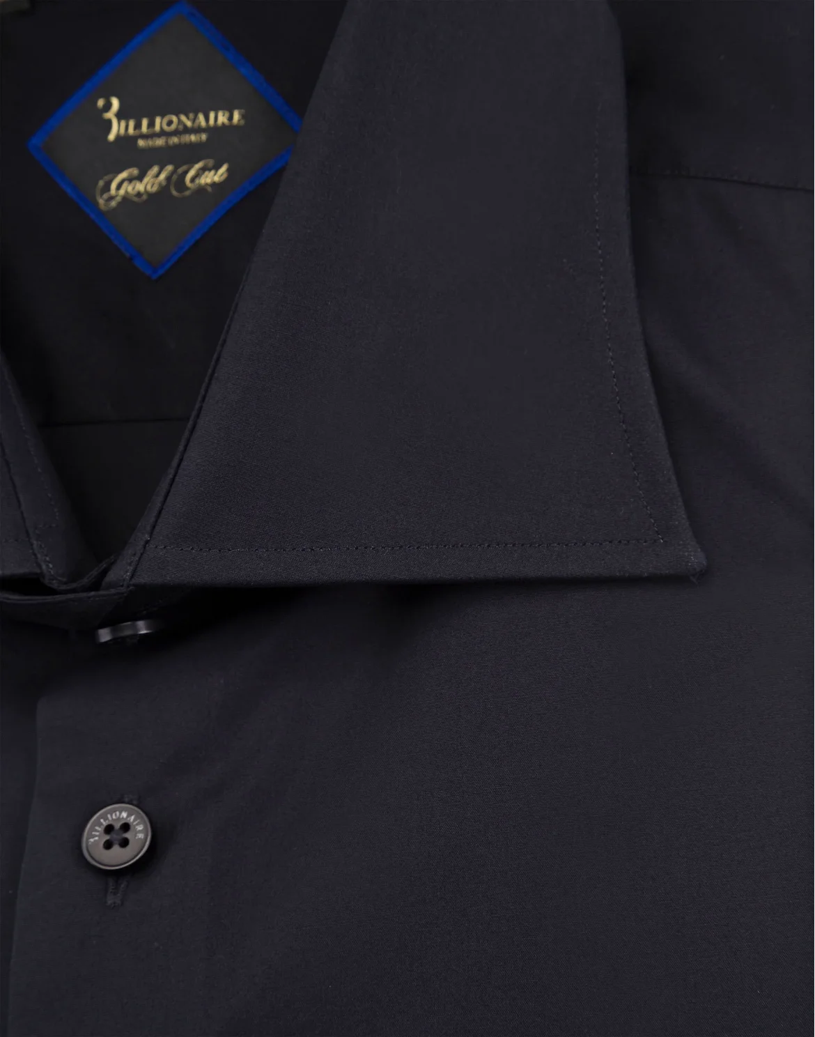 Shirt Gold Cut LS "Adrian", цвет: Черный