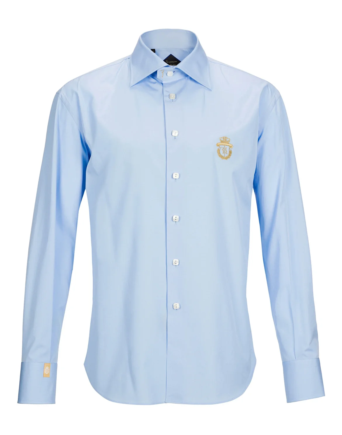 Shirt Gold Cut LS "Adrian", цвет: Синий