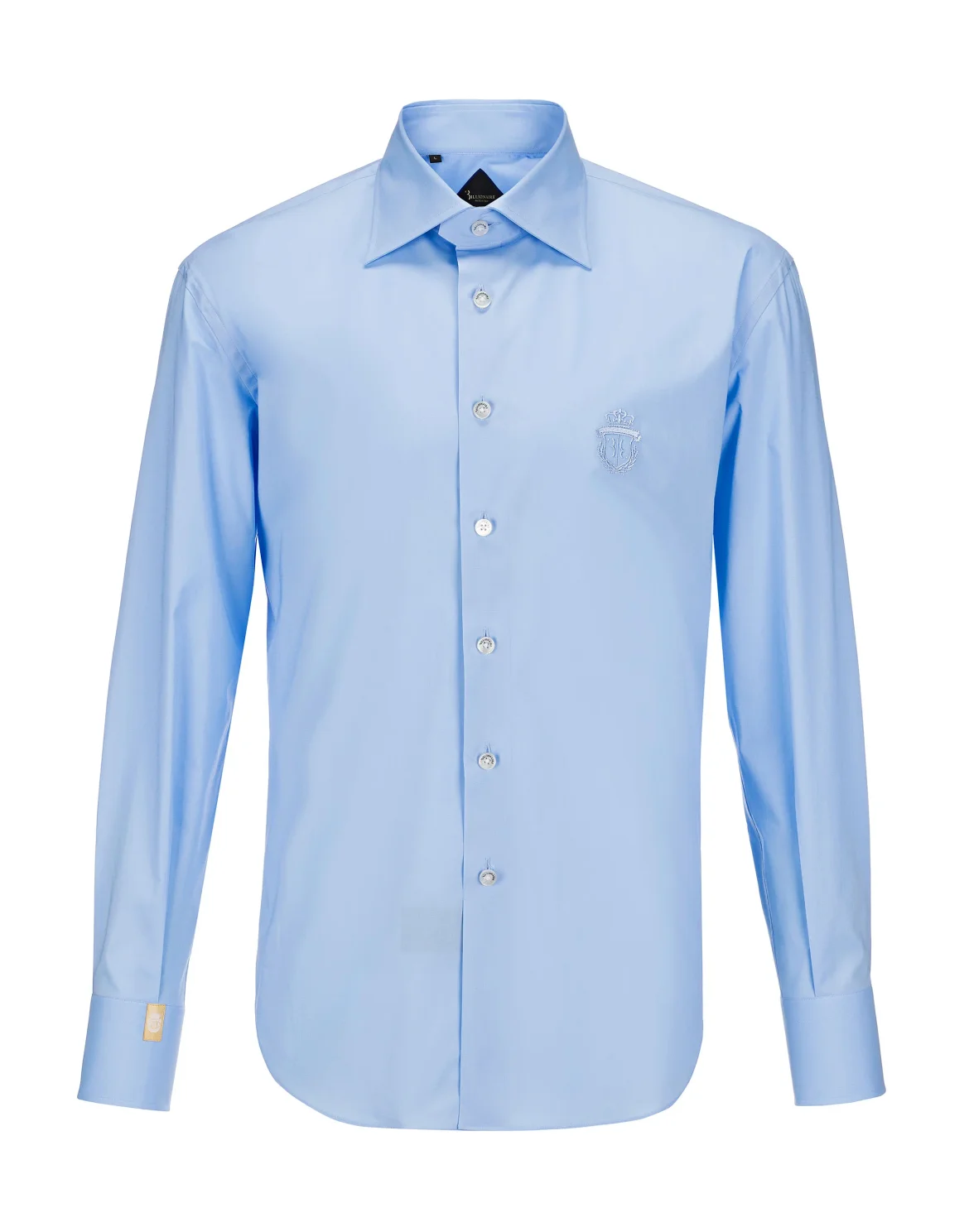 Shirt Gold Cut LS "Adrian", цвет: Синий