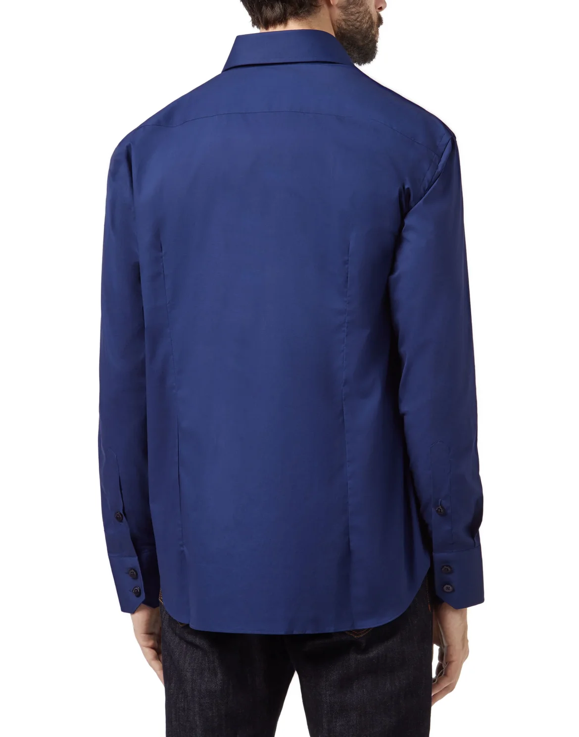 Shirt Gold Cut LS "Adrian", цвет: Синий