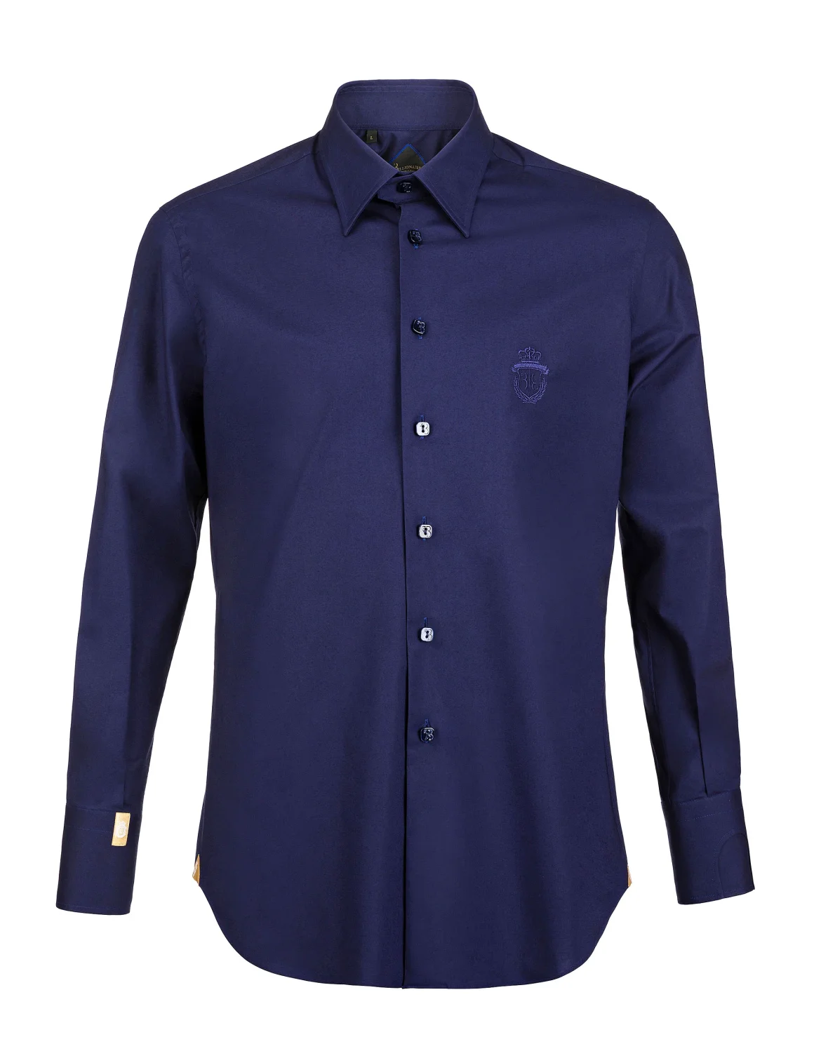 Shirt Silver Cut LS "Chistopher", цвет: Синий