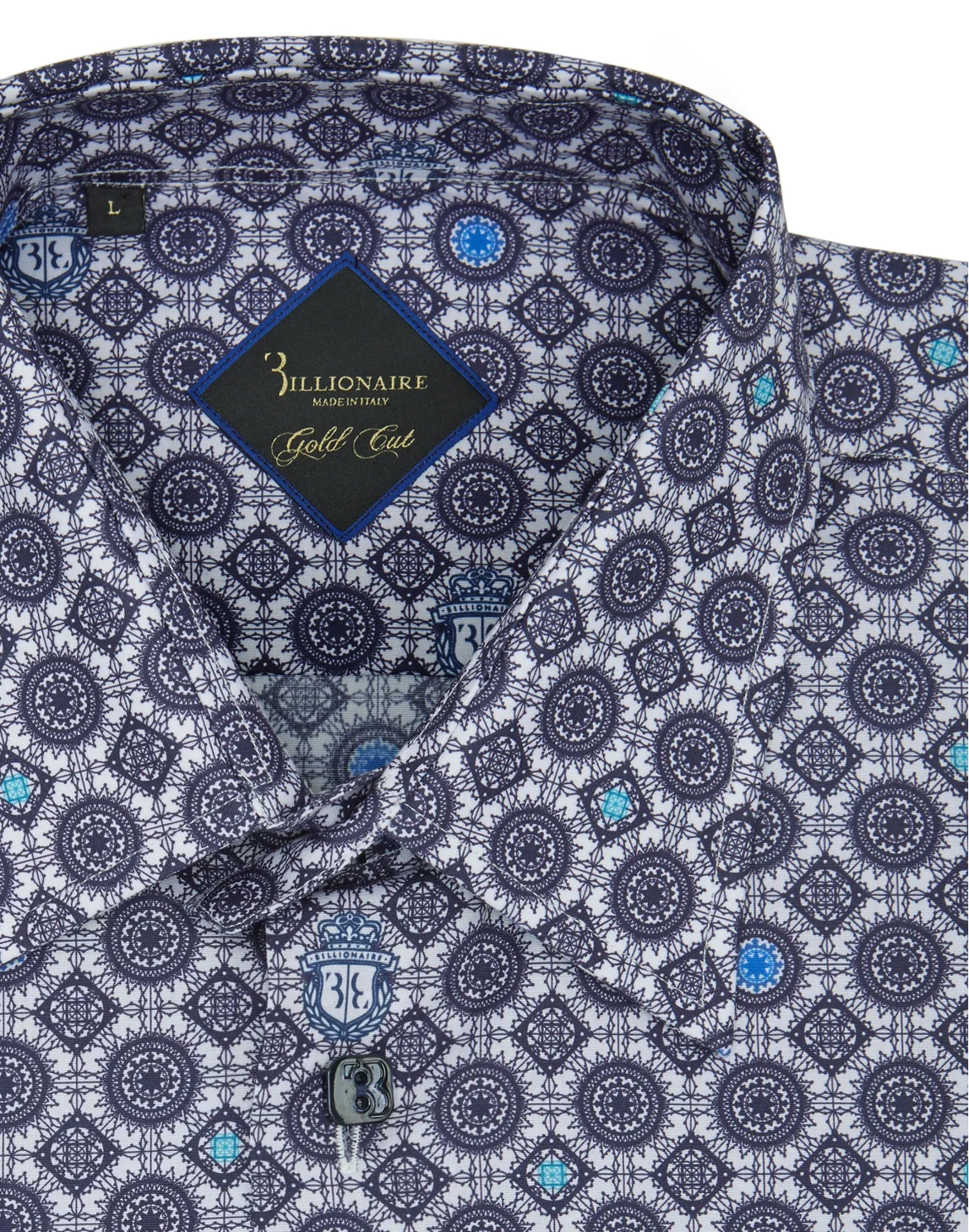 Shirt Gold Cut LS "Gaspard", цвет: Белый