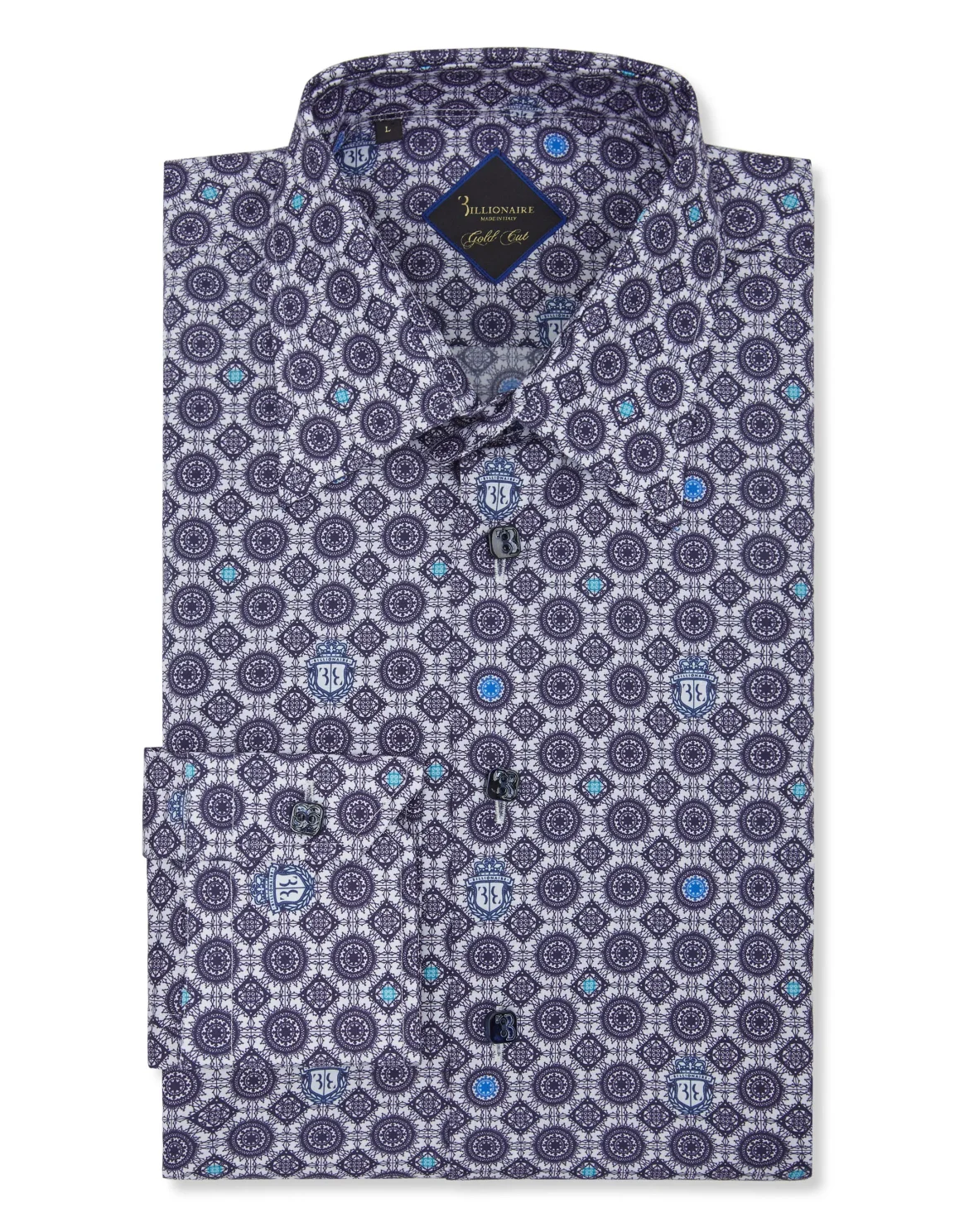 Shirt Gold Cut LS "Gaspard", цвет: Белый
