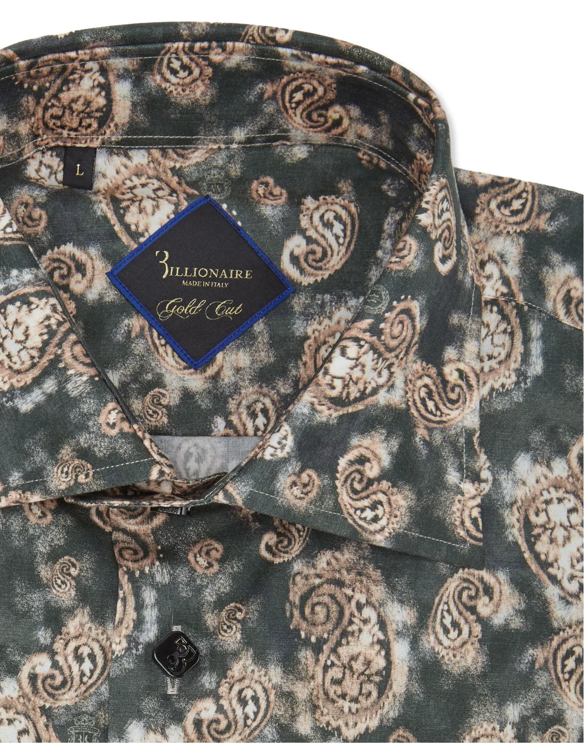 Shirt Gold Cut LS "Jorge", цвет: Черный