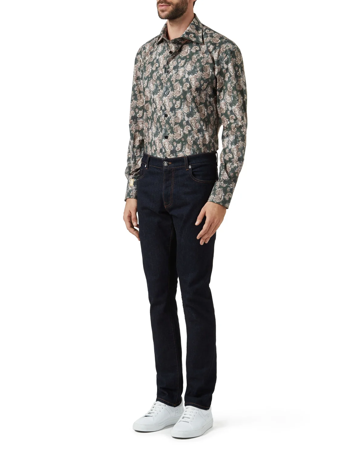 Shirt Gold Cut LS "Jorge", цвет: Черный