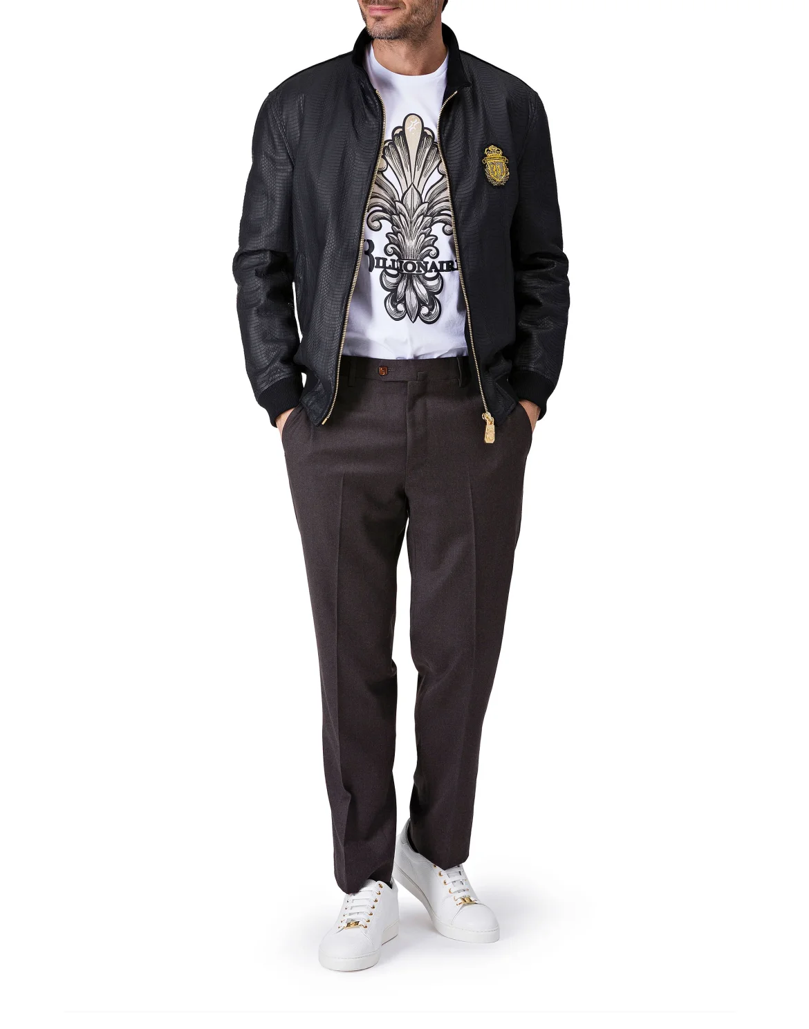 Long Trousers "Jonny" -DROP 6, цвет: Коричневый