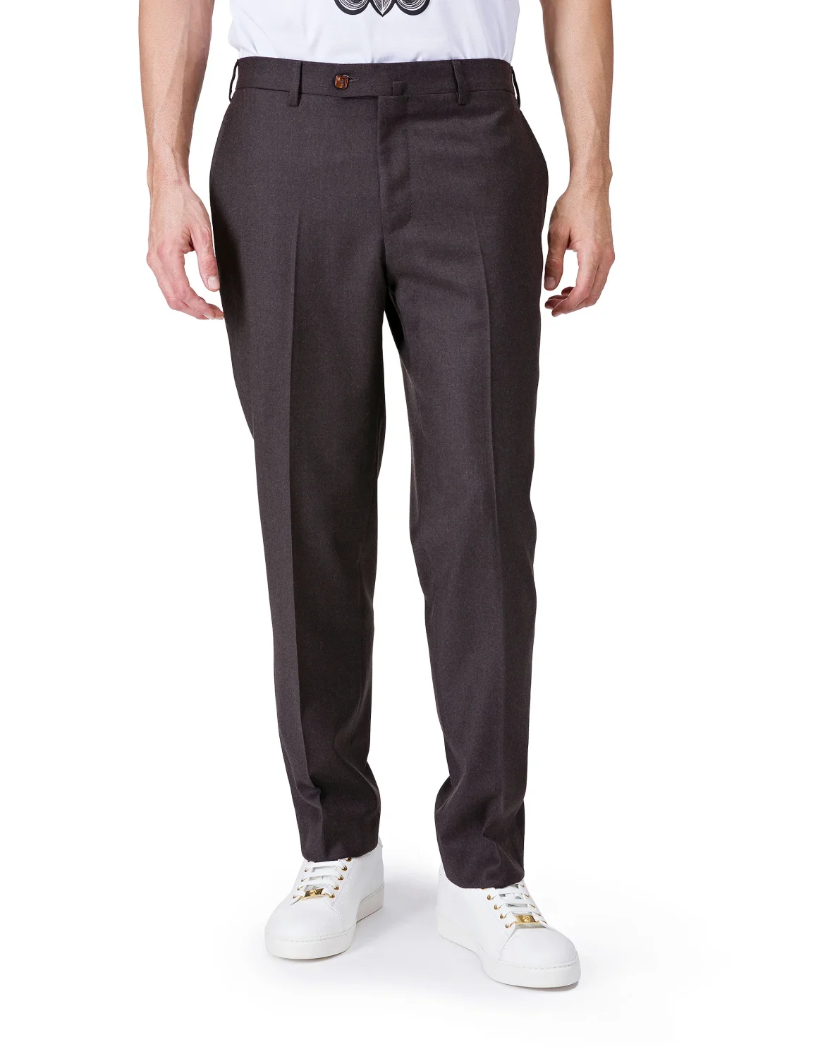 Long Trousers "Jonny" -DROP 6, цвет: Коричневый