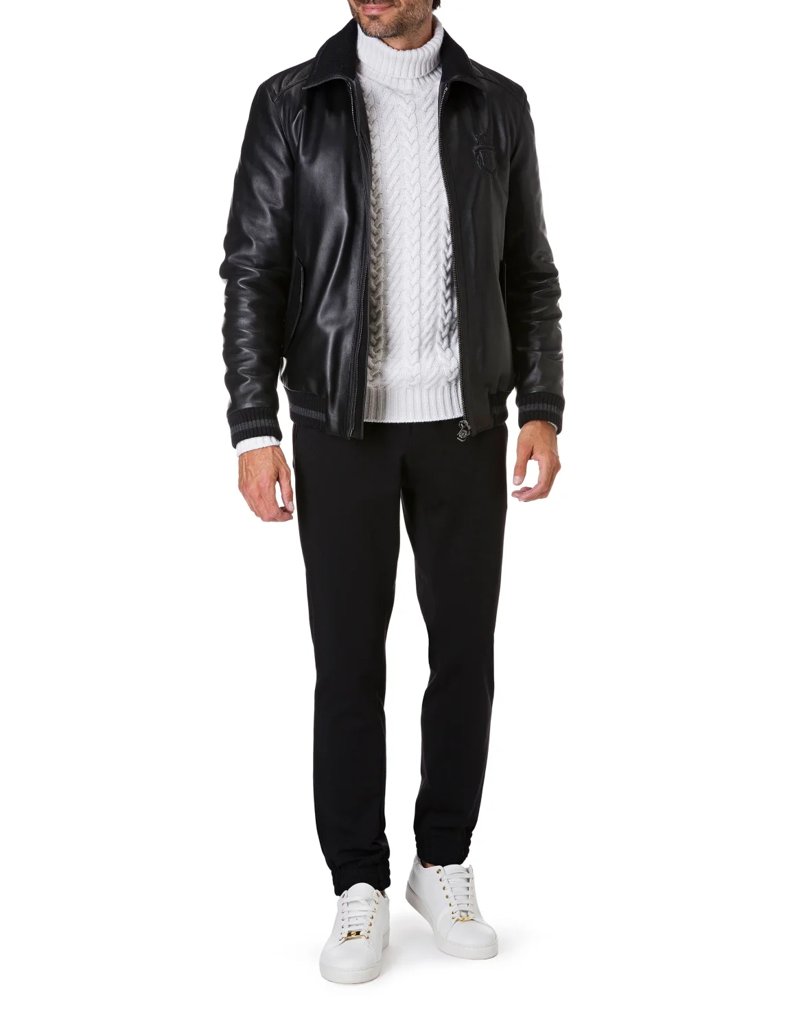 Jogging Trousers "Richy" - SLIM FIT, цвет: Черный