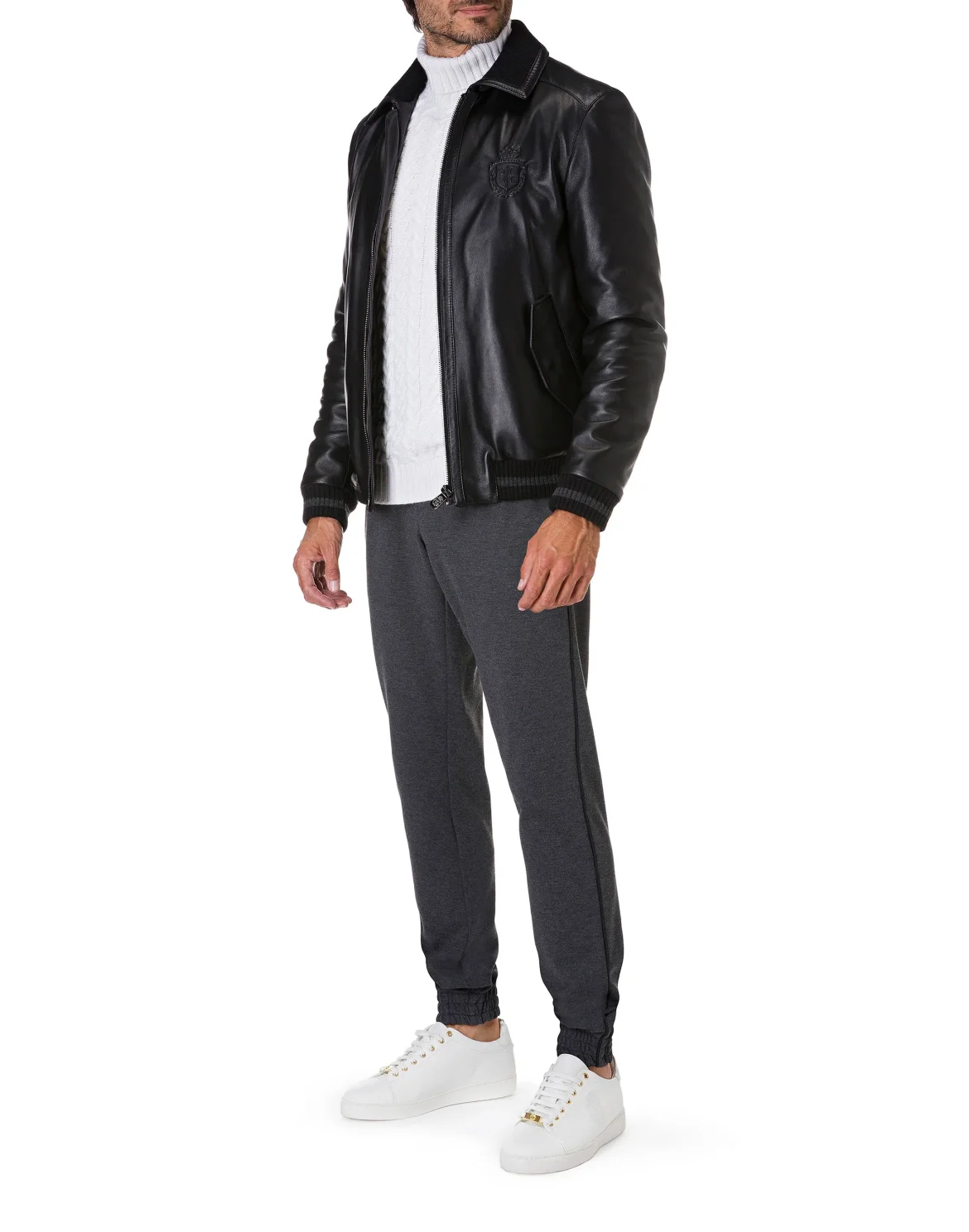 Jogging Trousers "Richy" - SLIM FIT - T, цвет: Серый