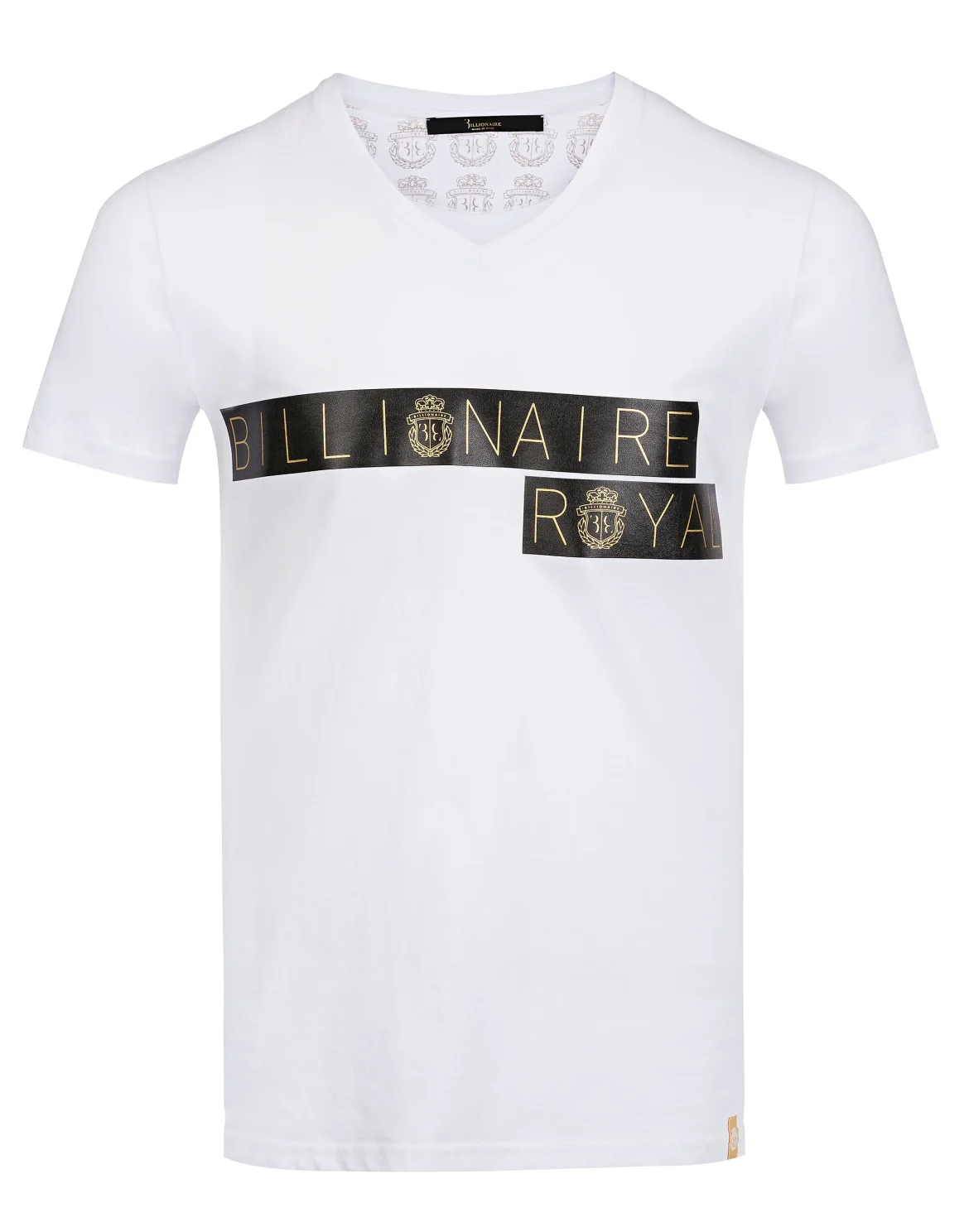 T-shirt V-Neck SS "Roland", цвет: Белый