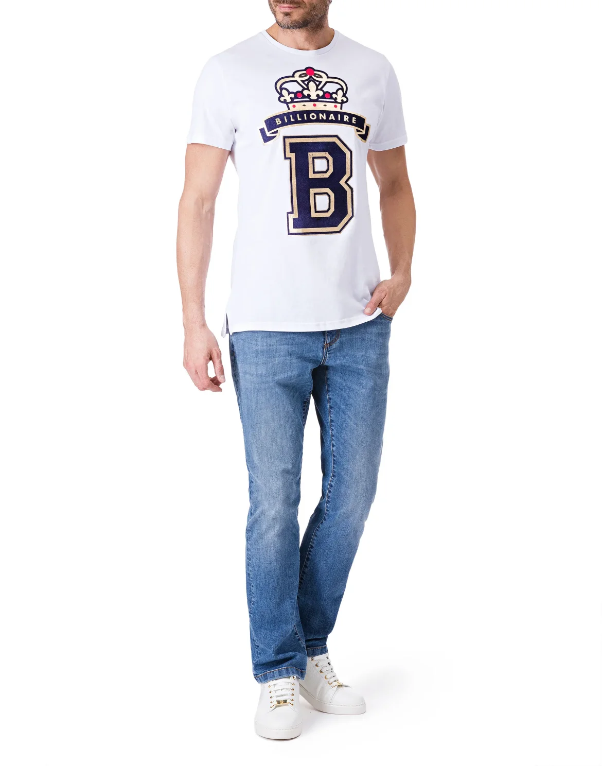 T-shirt Round Neck SS "Milos", цвет: Белый