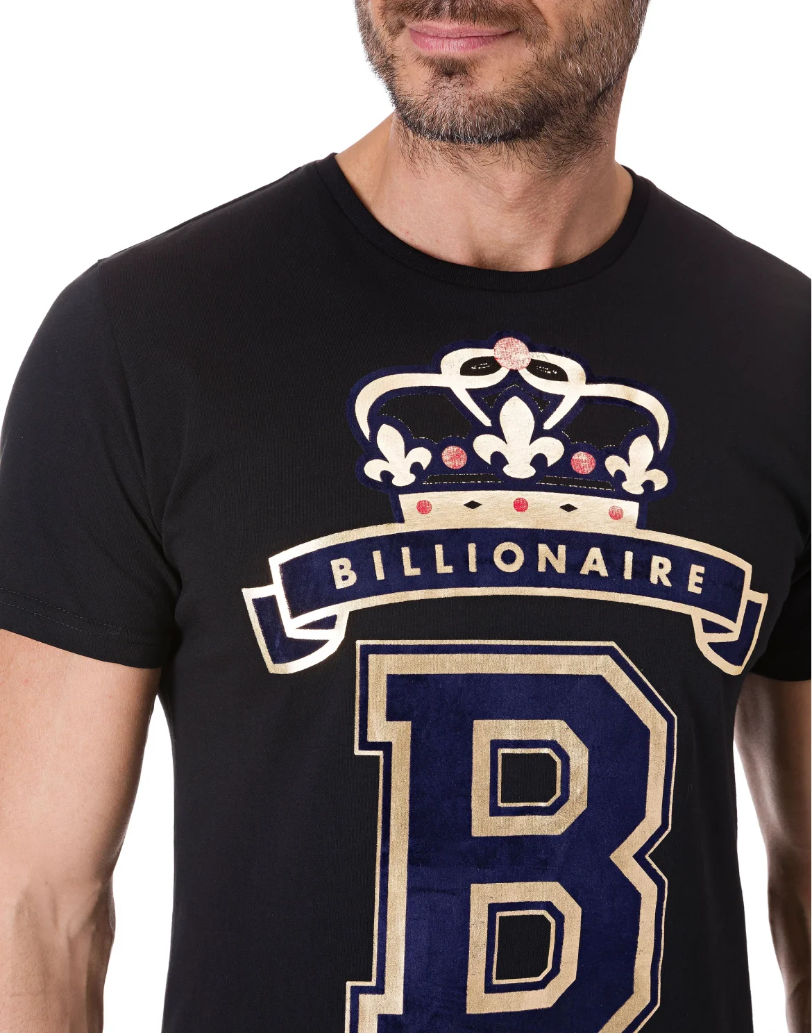 T-shirt Round Neck SS "Milos", цвет: Черный