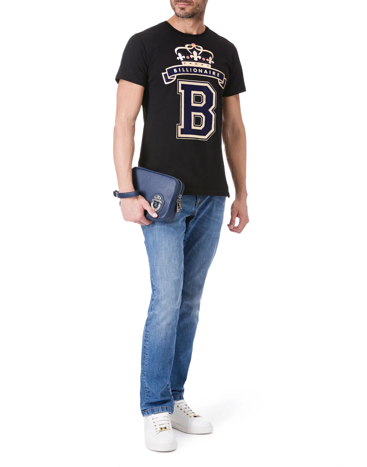 T-shirt Round Neck SS "Milos", цвет: Черный
