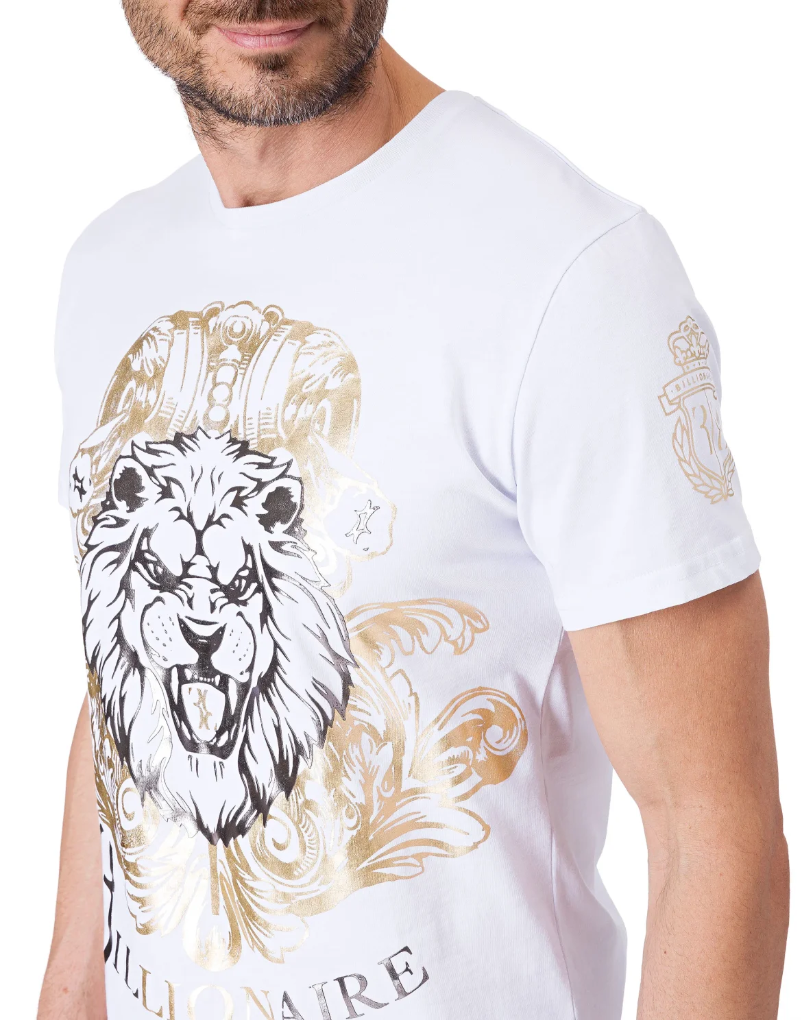 T-shirt Round Neck SS "Leonard", цвет: Белый