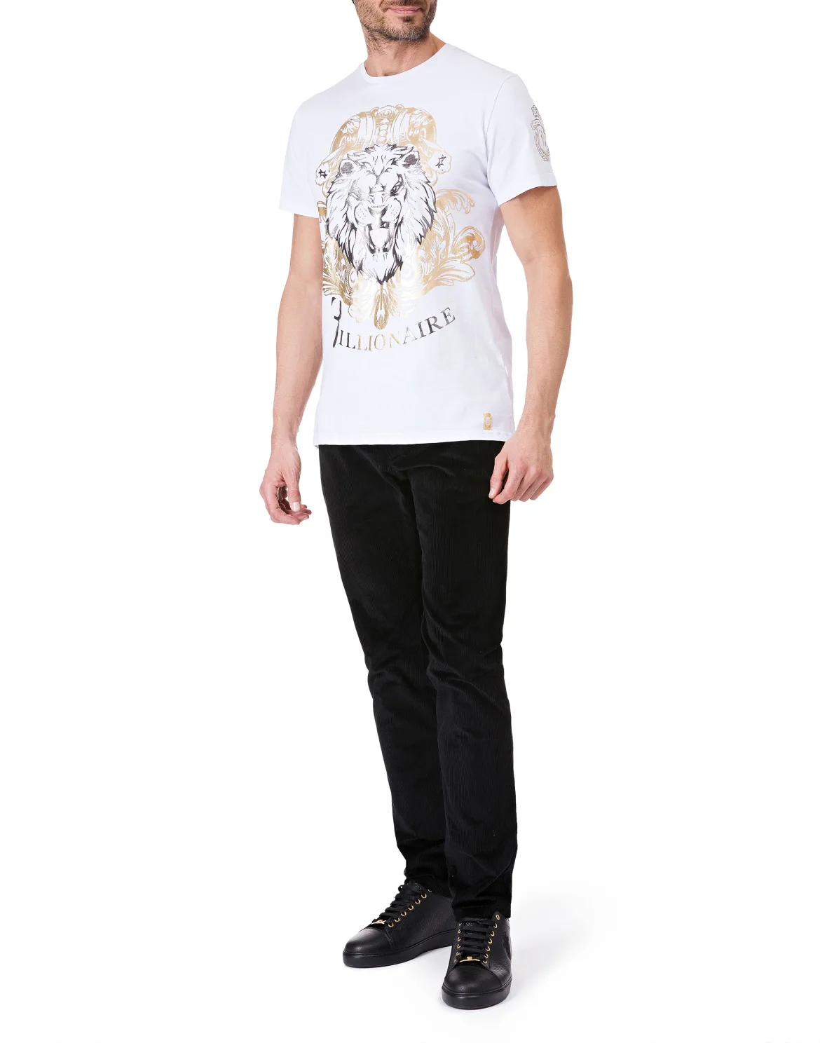 T-shirt Round Neck SS "Leonard", цвет: Белый