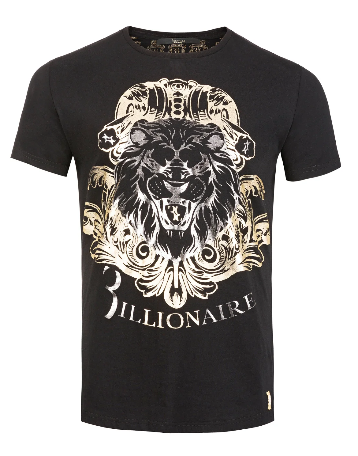 T-shirt Round Neck SS "Leonard", цвет: Черный