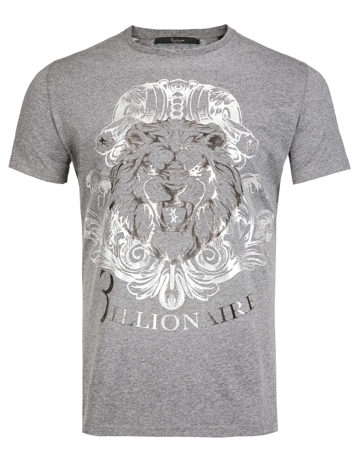 T-shirt Round Neck SS "Leonard", цвет: Серый