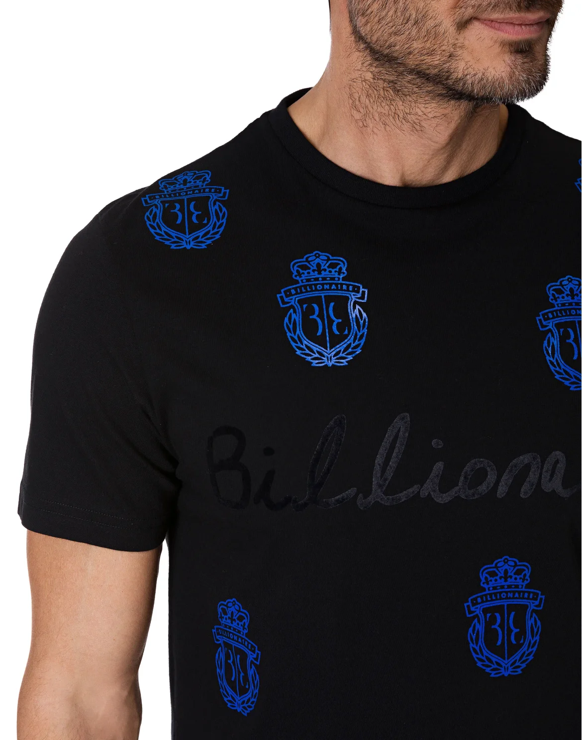 T-shirt Round Neck SS "Bruce", цвет: Черный