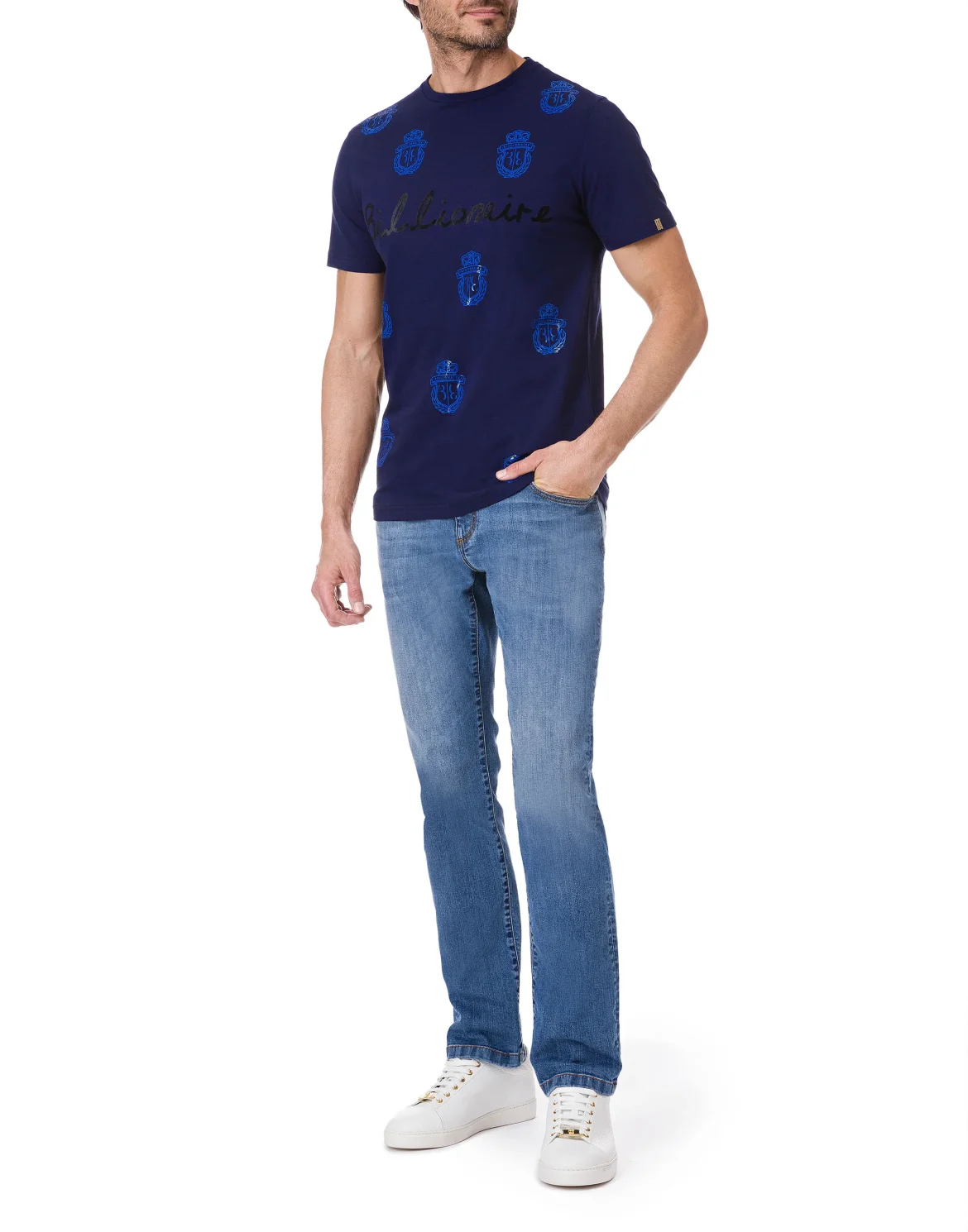 T-shirt Round Neck SS "Bruce", цвет: Синий