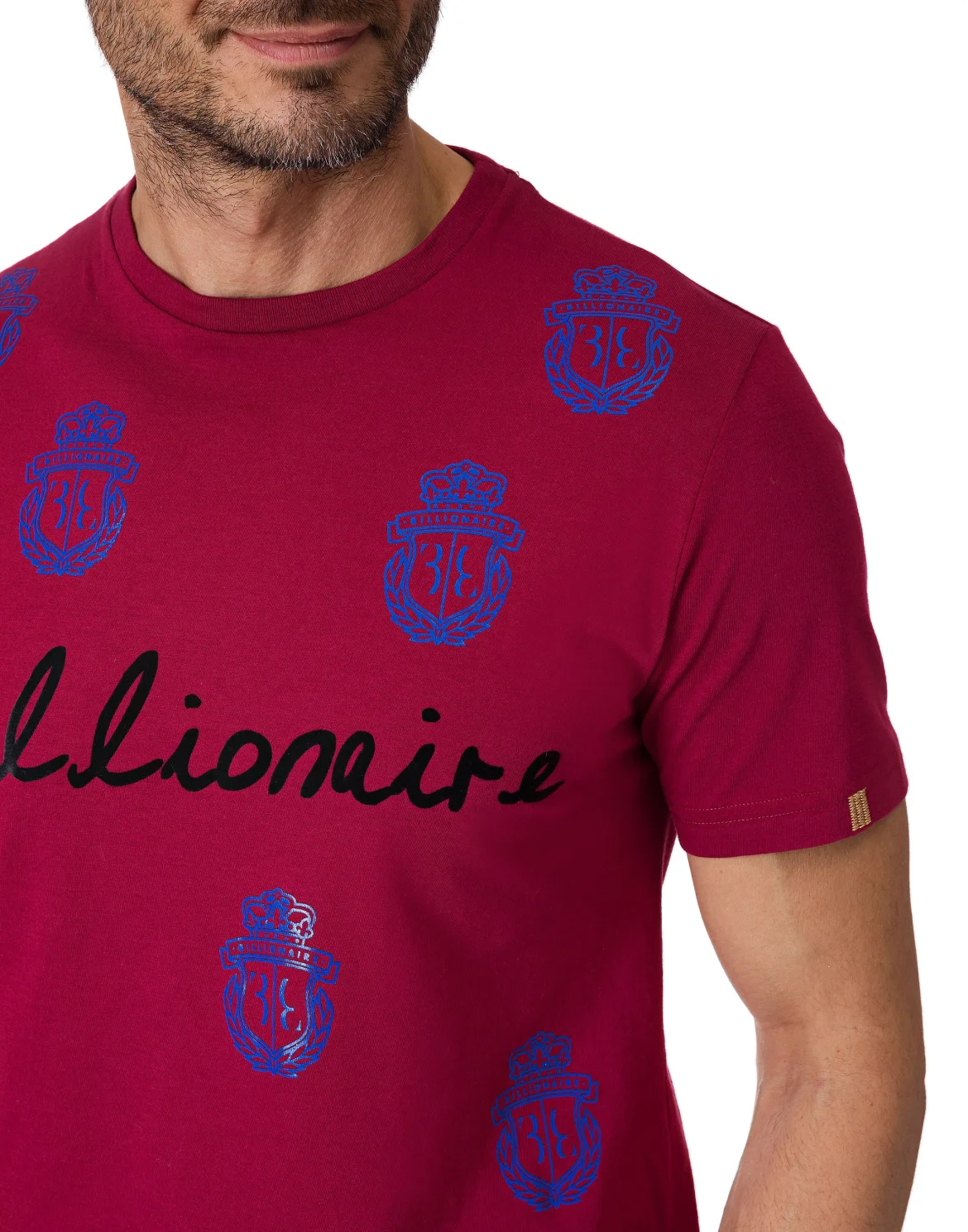 T-shirt Round Neck SS "Bruce", цвет: Красный