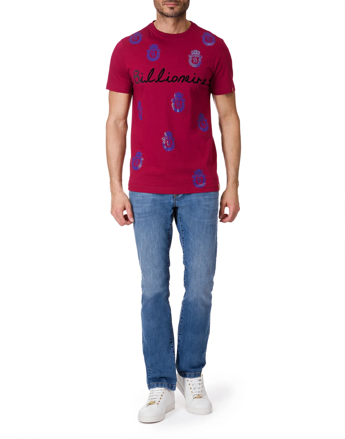 T-shirt Round Neck SS "Bruce", цвет: Красный