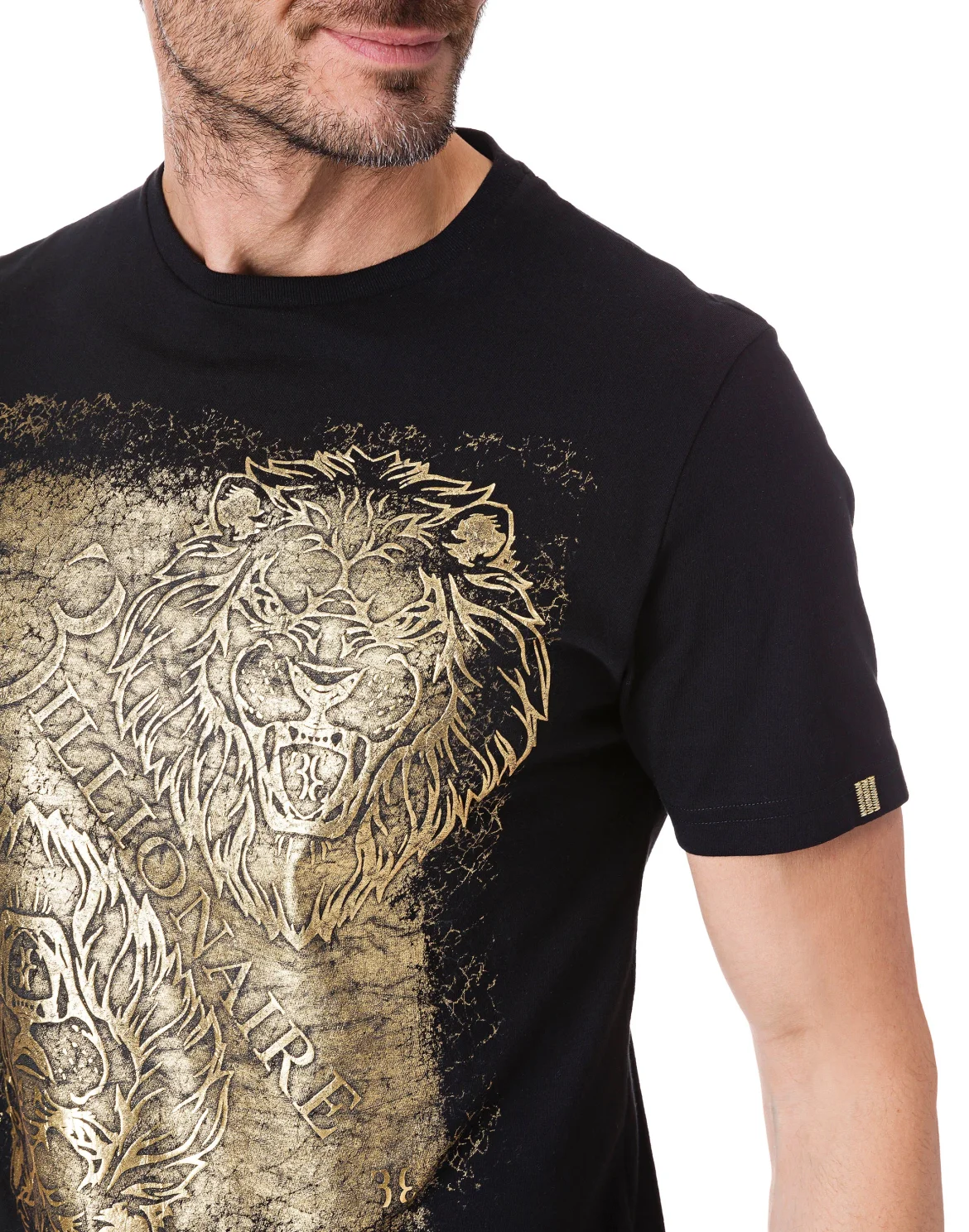 T-shirt Round Neck SS "Dillon", цвет: Черный