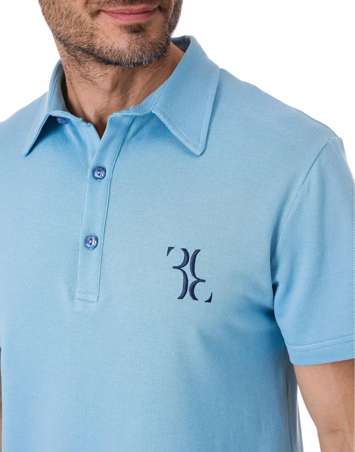 Polo shirt SS "Elric", цвет: Синий