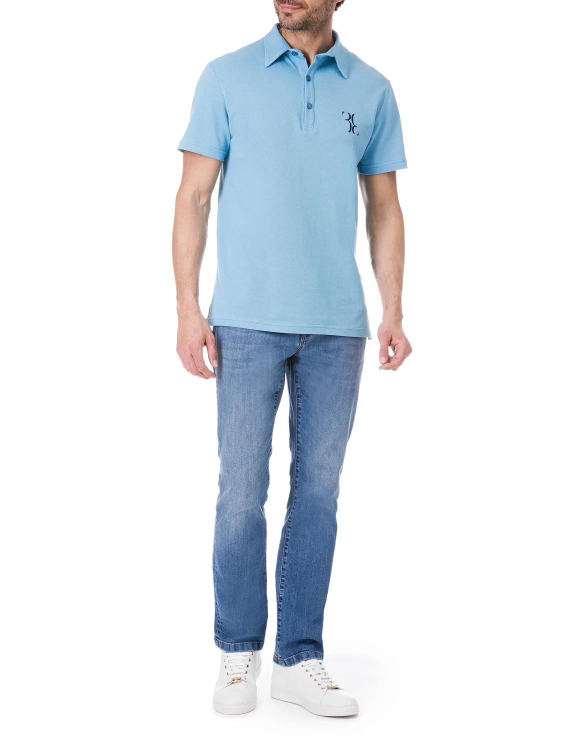 Polo shirt SS "Elric", цвет: Синий