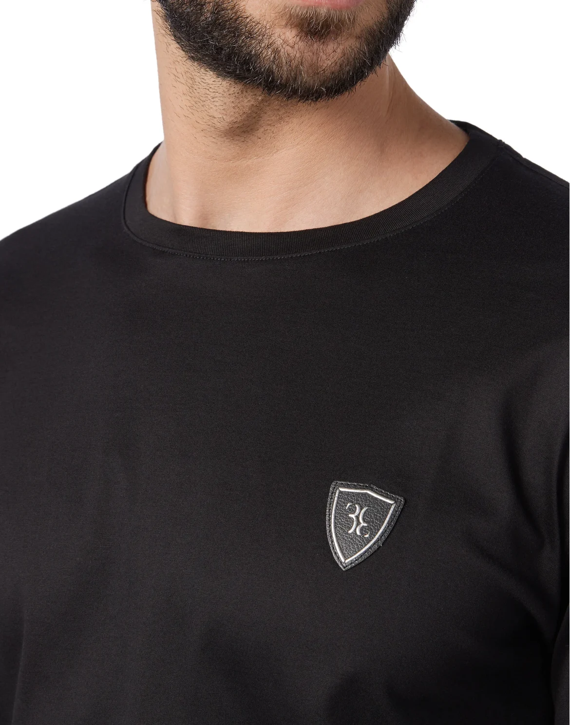T-shirt Round Neck LS "Hadès", цвет: Черный