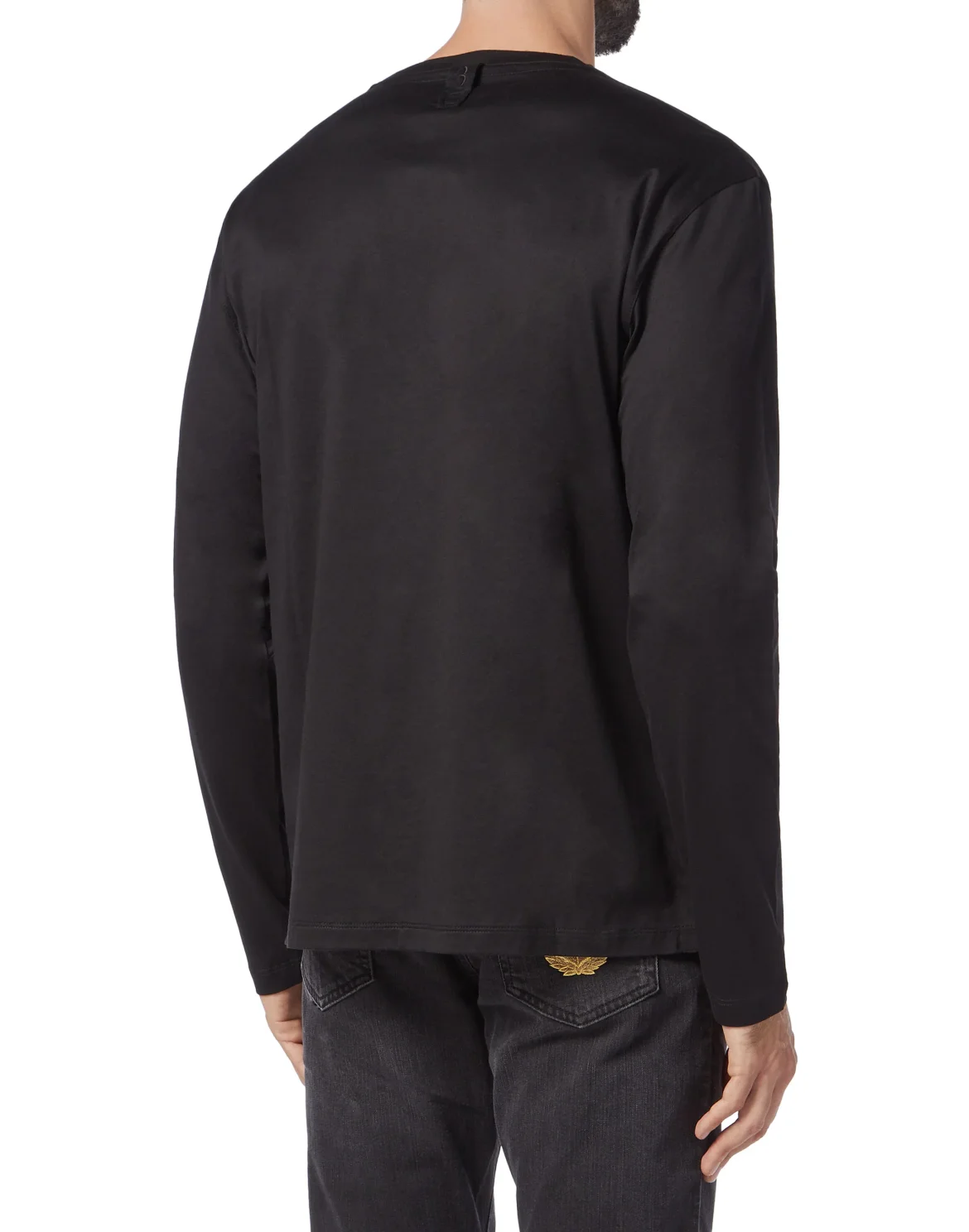 T-shirt Round Neck LS "Hadès", цвет: Черный