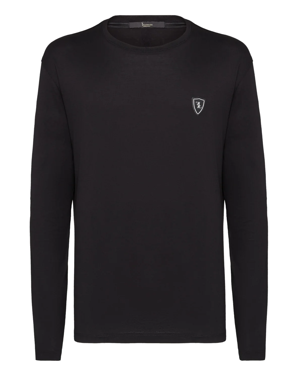 T-shirt Round Neck LS "Hadès", цвет: Черный