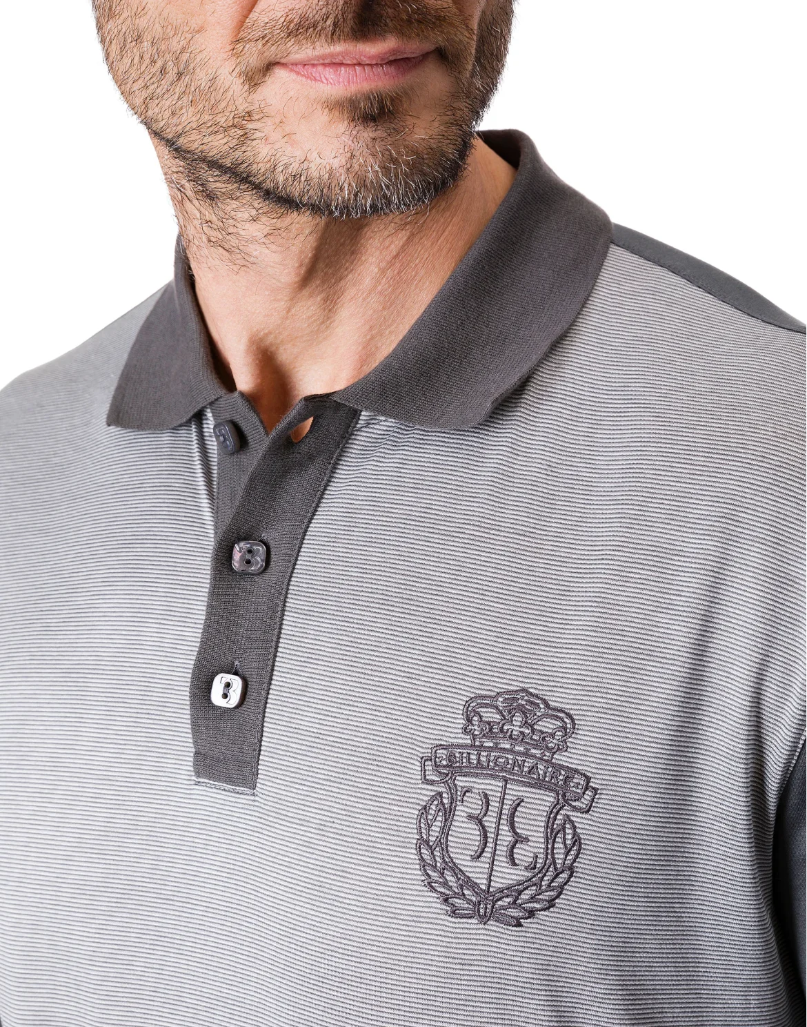 Polo shirt LS "Soho", цвет: Серый