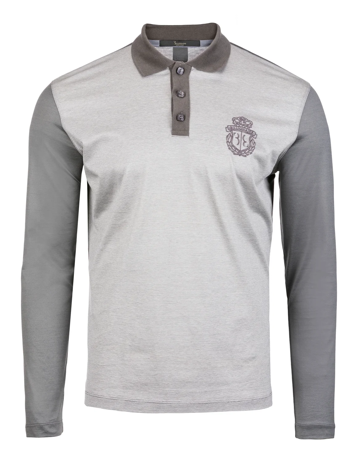 Polo shirt LS "Soho", цвет: Серый