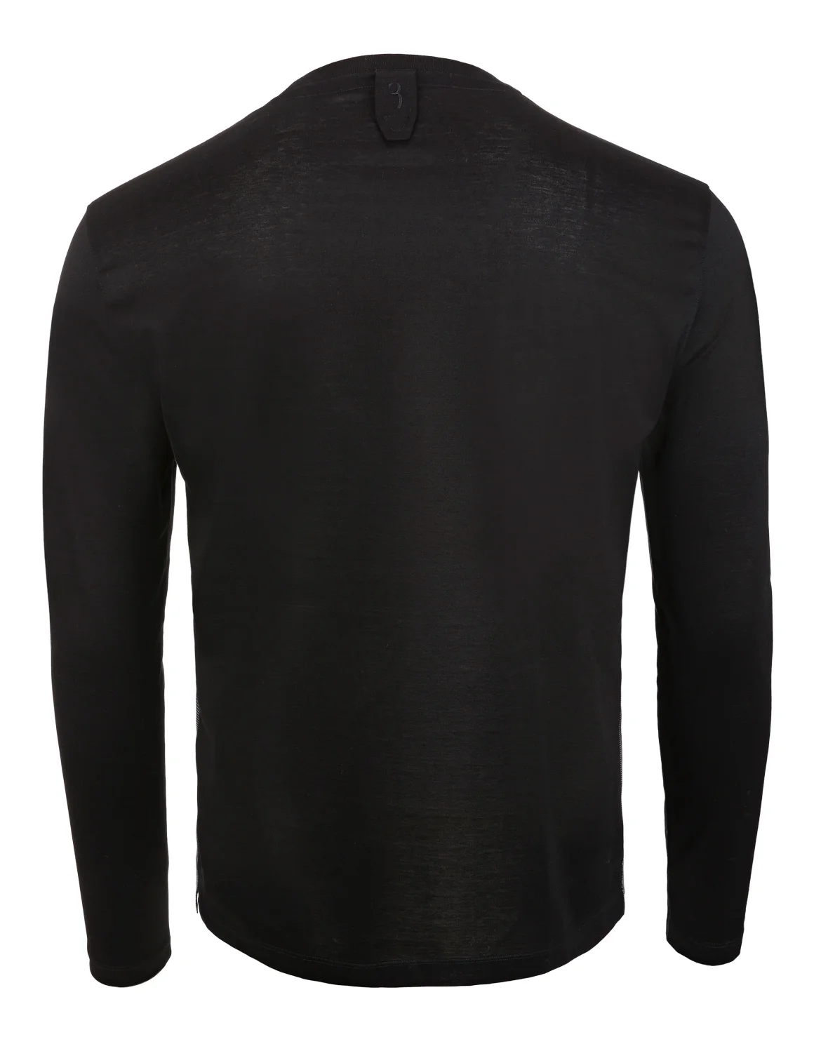 T-shirt Round Neck LS "Bercy", цвет: Черный