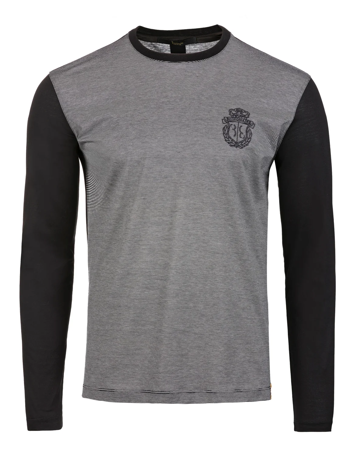 T-shirt Round Neck LS "Bercy", цвет: Черный