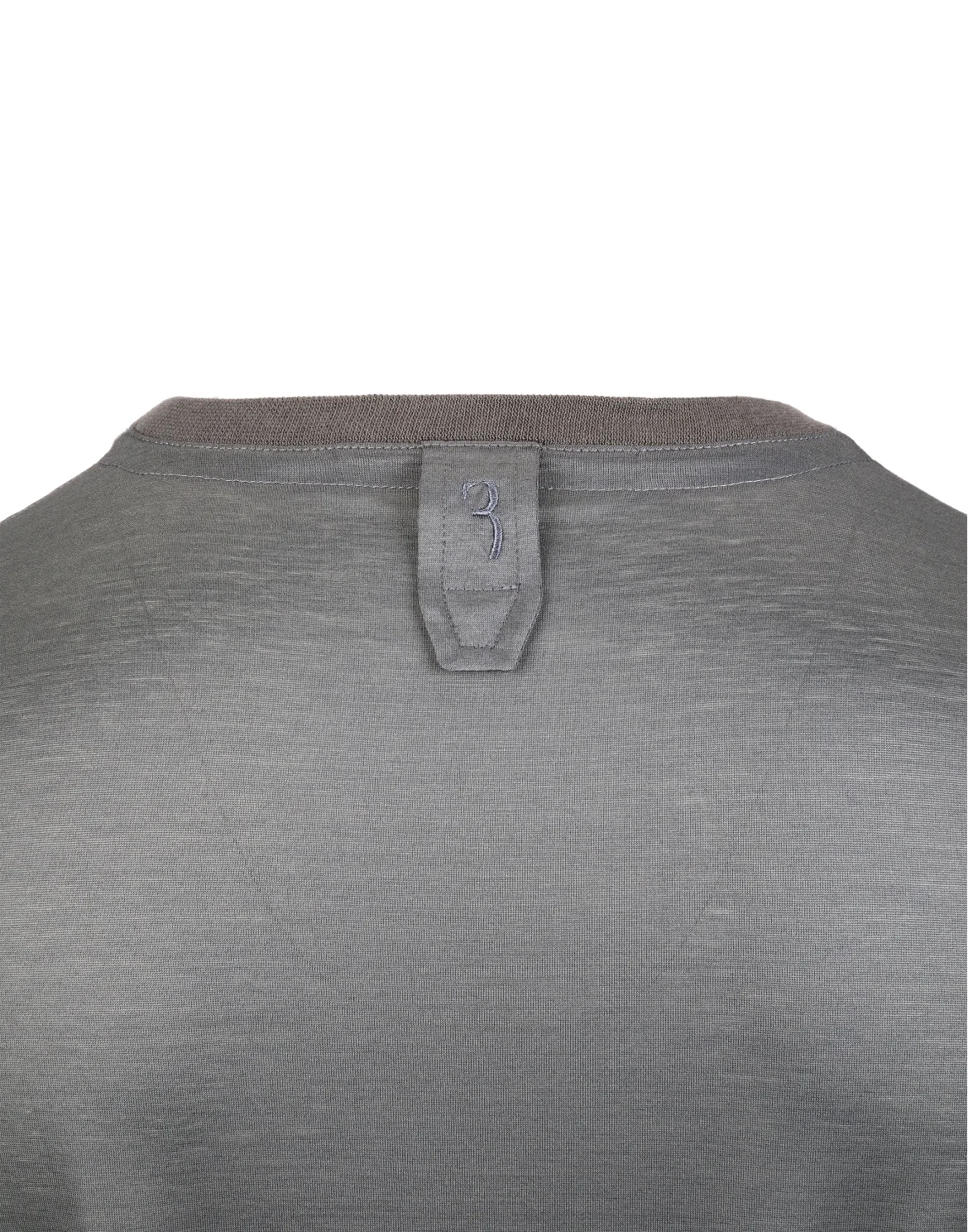 T-shirt Round Neck LS "Bercy", цвет: Серый