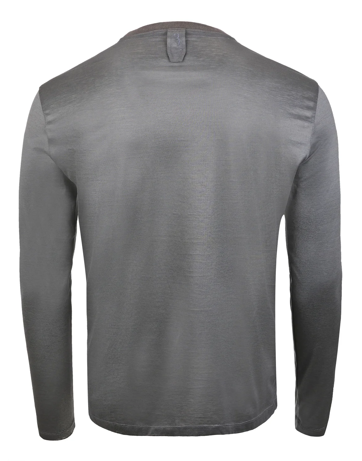 T-shirt Round Neck LS "Bercy", цвет: Серый