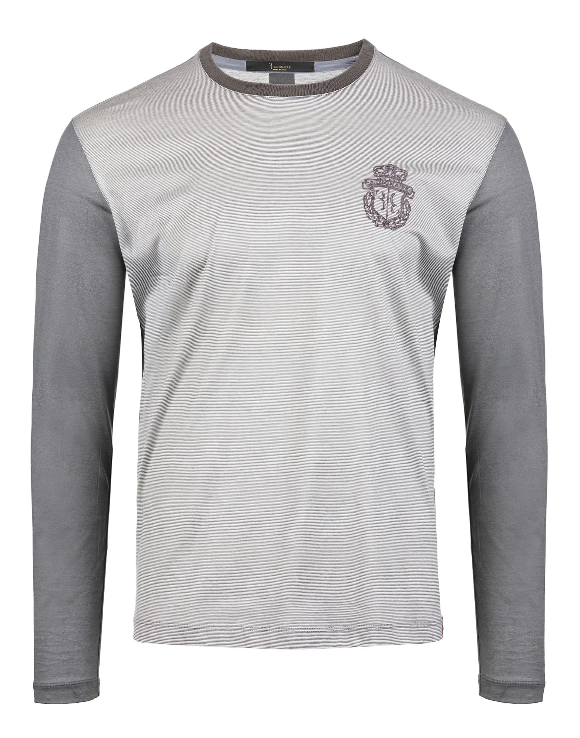 T-shirt Round Neck LS "Bercy", цвет: Серый