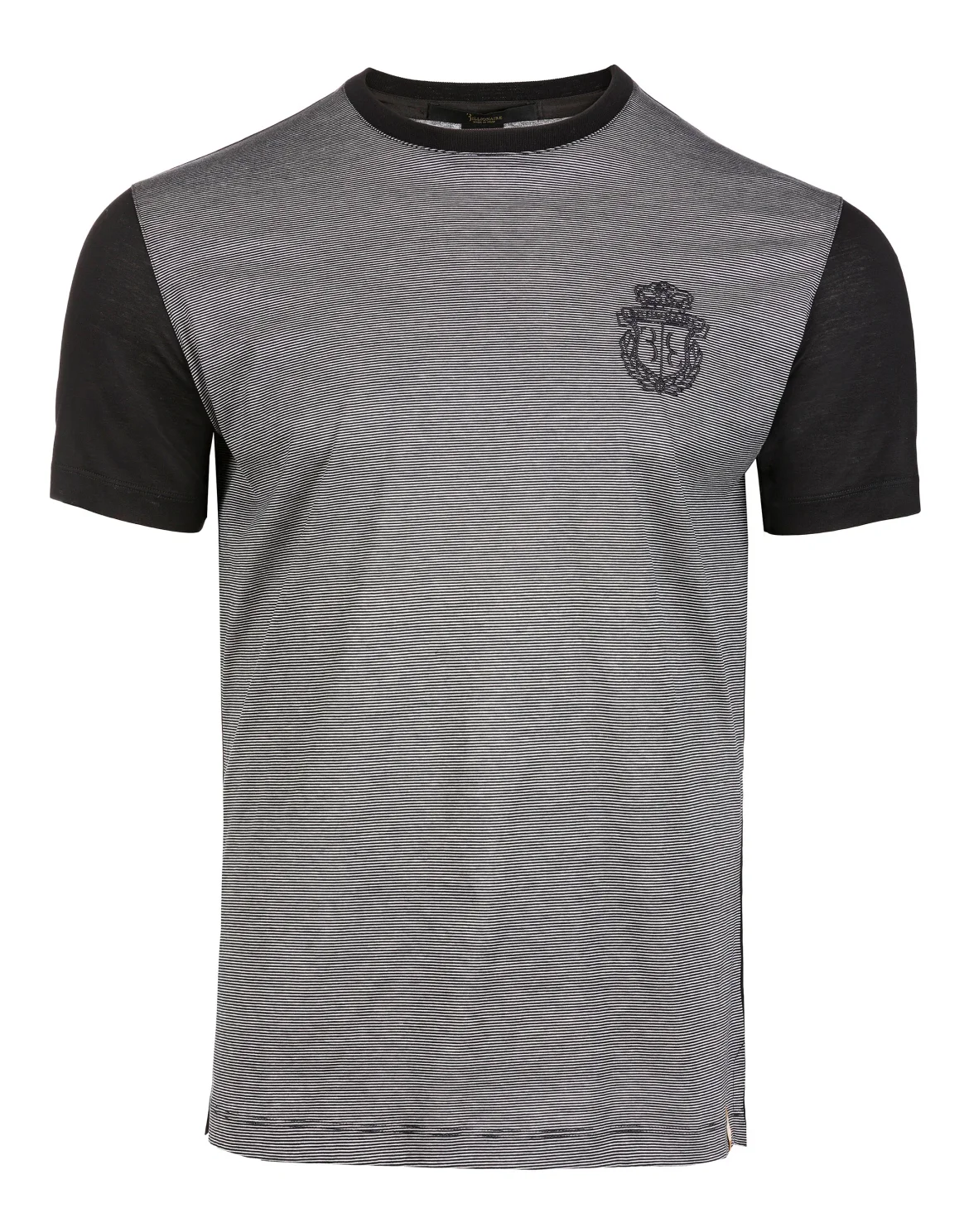 T-shirt Round Neck SS "Louis", цвет: Черный