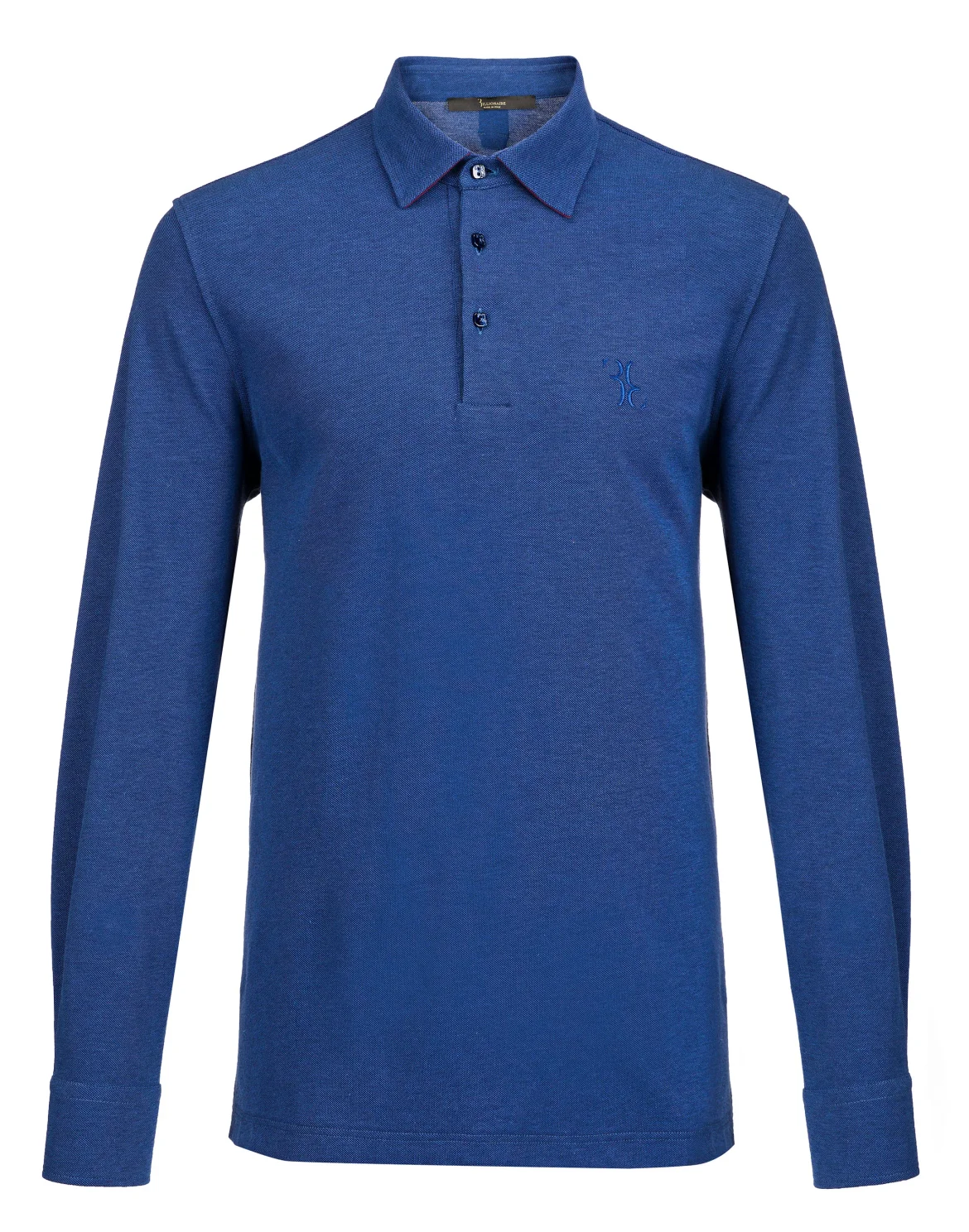Polo shirt LS "Stoke", цвет: Синий
