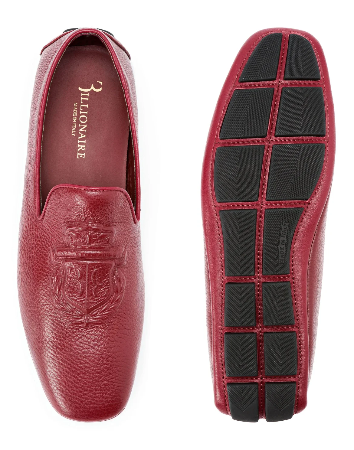 Moccasin "Brighton", цвет: Красный