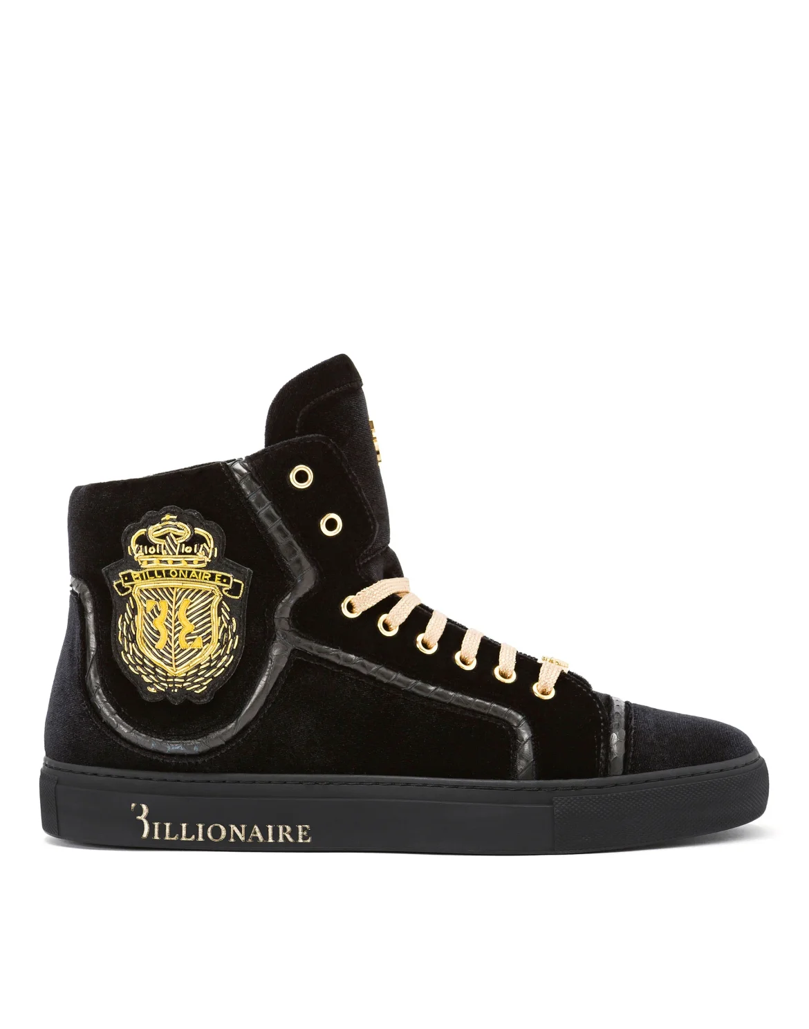 Hi-Top Sneakers "Miguel", цвет: Черный