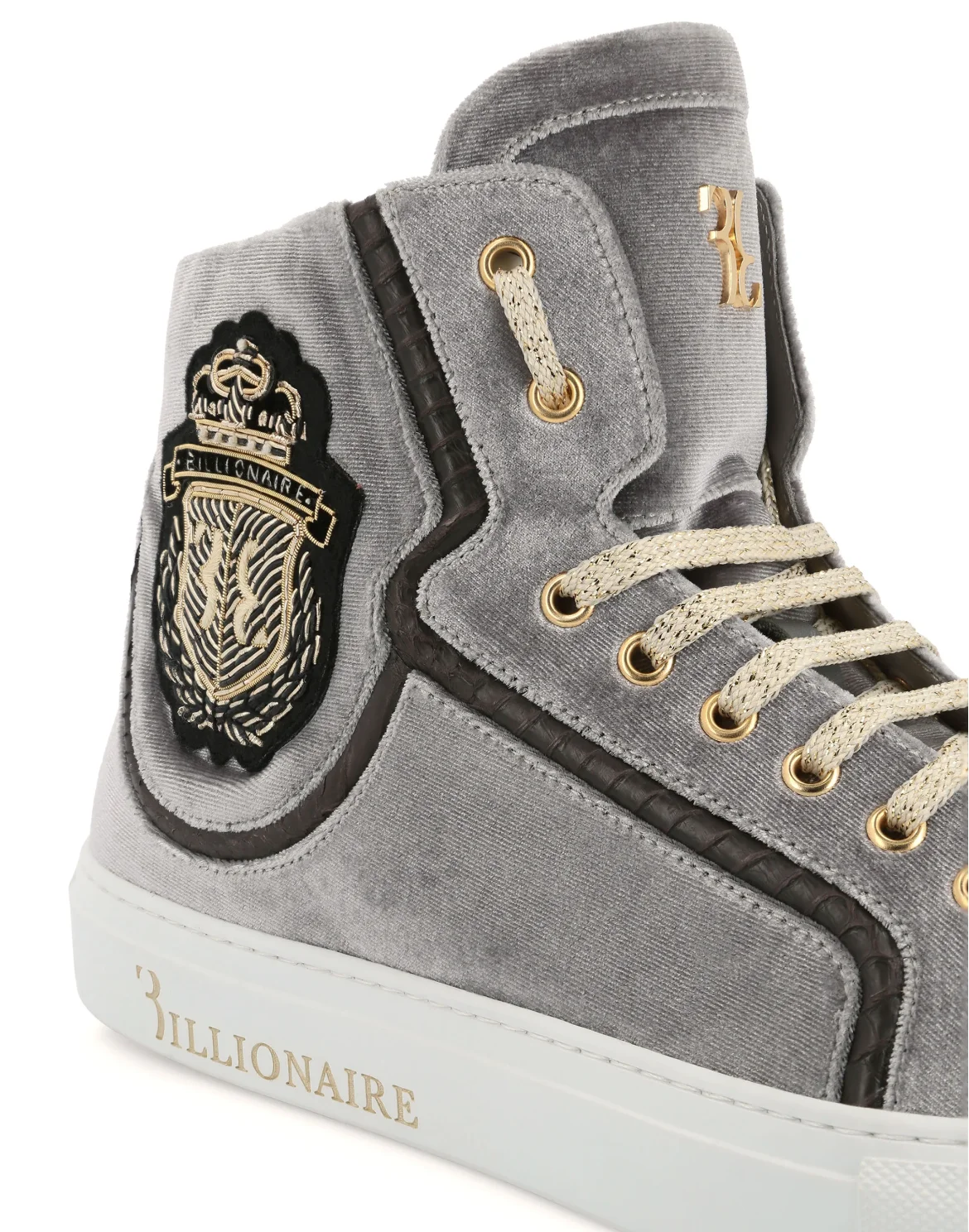 Hi-Top Sneakers "Miguel", цвет: Серый