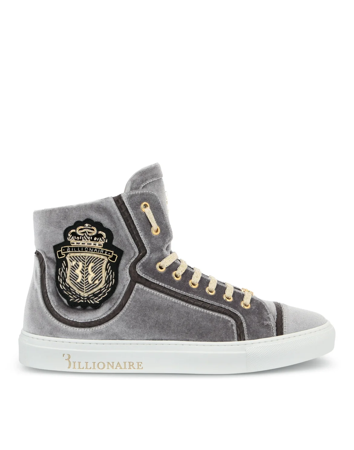 Hi-Top Sneakers "Miguel", цвет: Серый