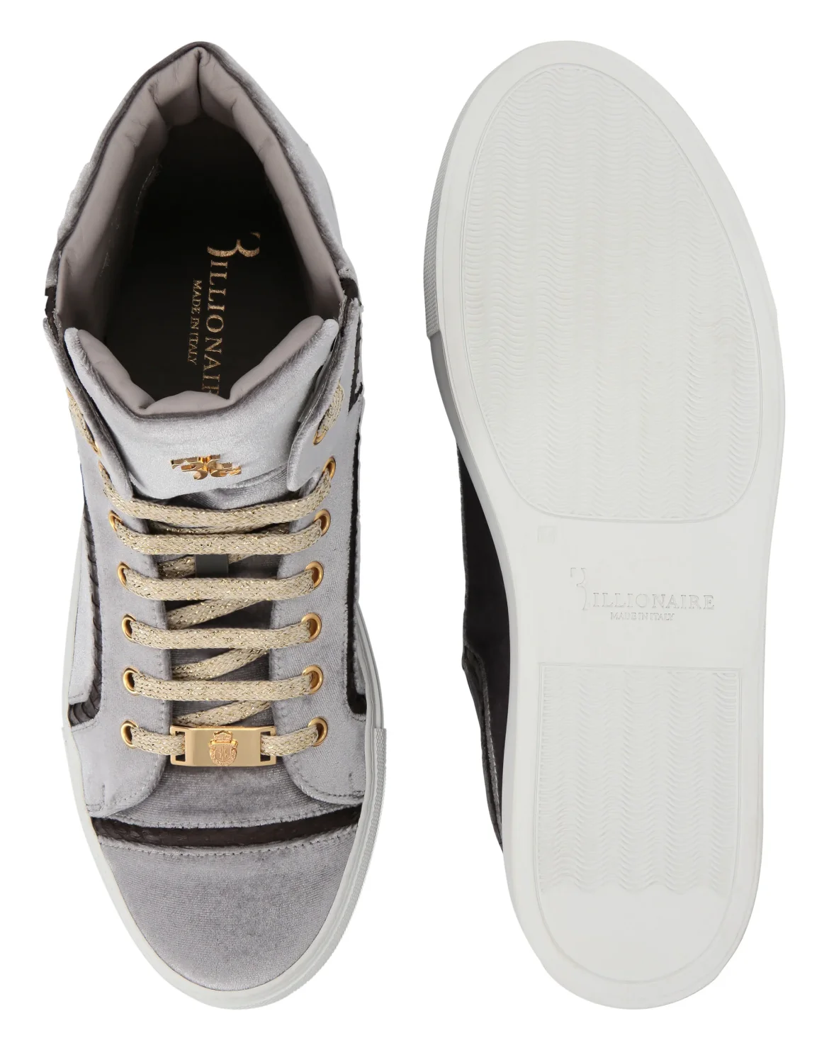Hi-Top Sneakers "Miguel", цвет: Серый