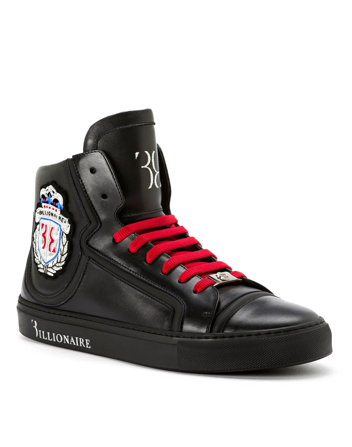 Hi-Top Sneakers "Pedro", цвет: Черный