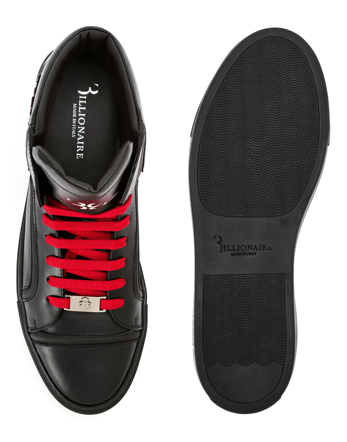 Hi-Top Sneakers "Pedro", цвет: Черный