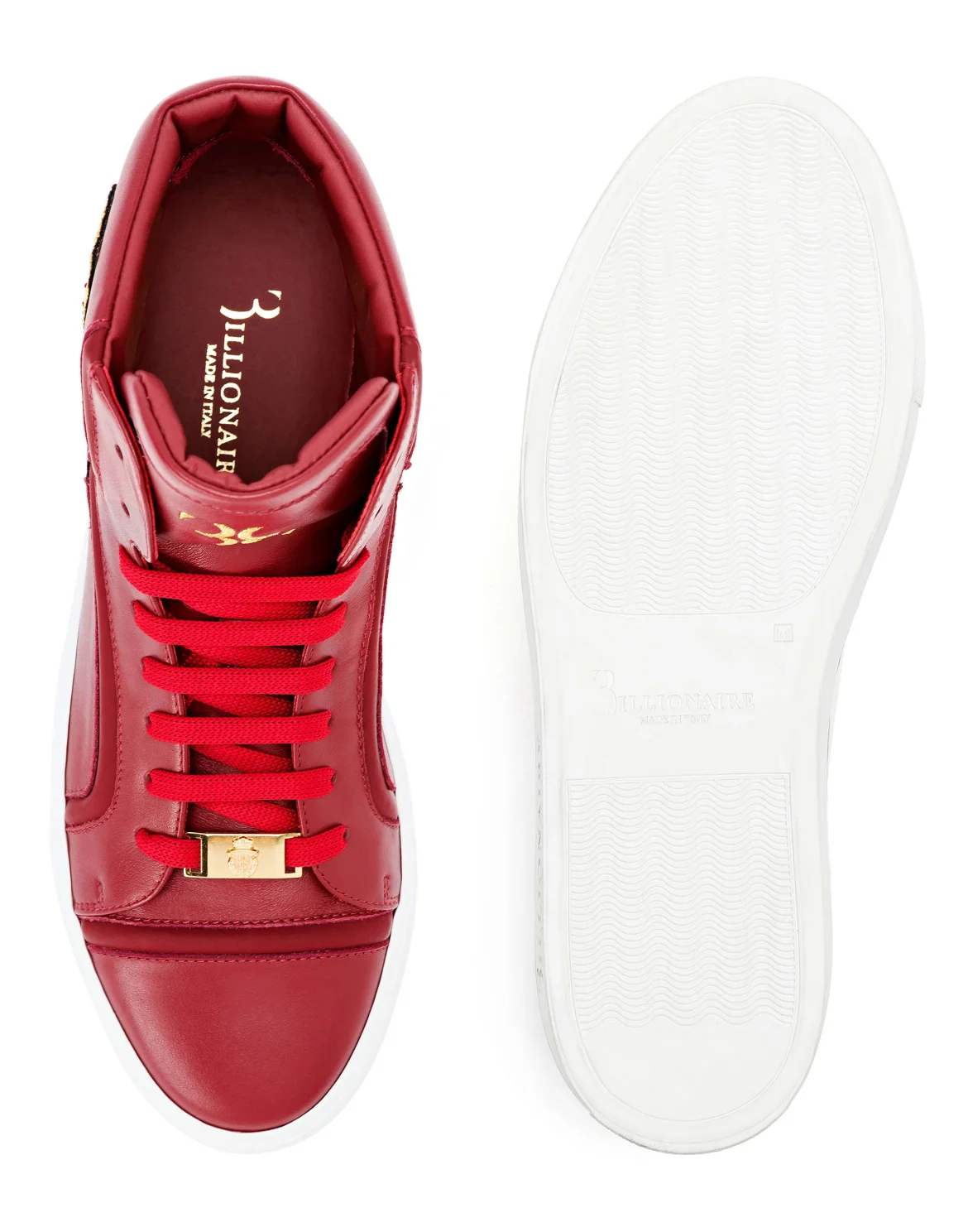 Hi-Top Sneakers "Pedro", цвет: Красный