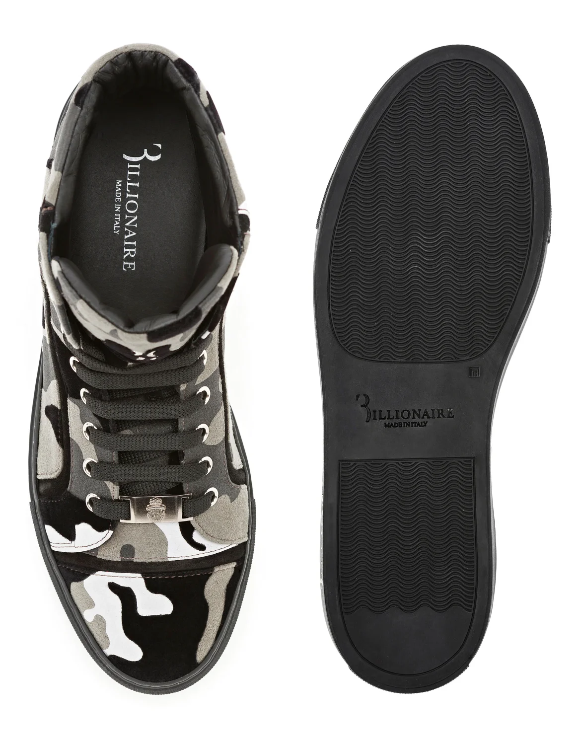 Hi-Top Sneakers "Jose", цвет: Черный